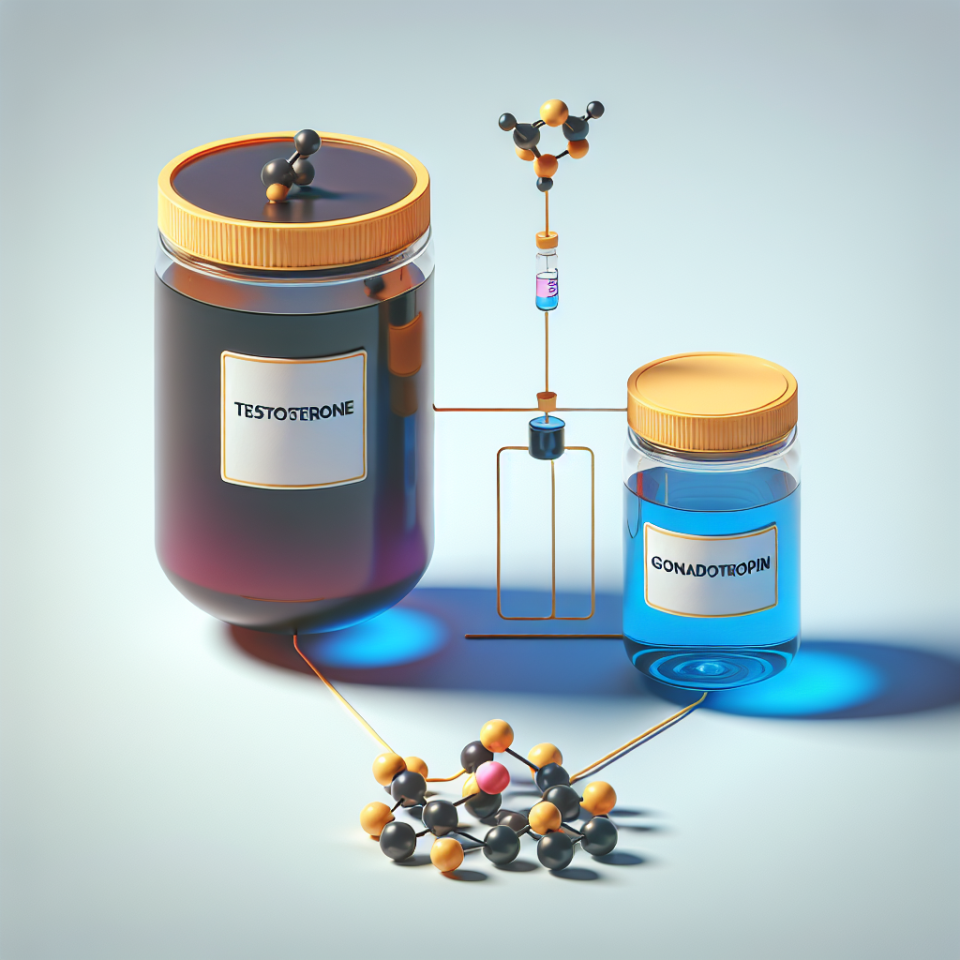 À des doses élevées de testostérone, la Gonadotrophine est nécessaire pour éviter les troubles de la reproduction.