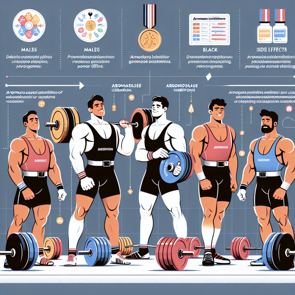 Caractéristiques de l'utilisation des Inhibiteurs de l'aromatase en powerlifting