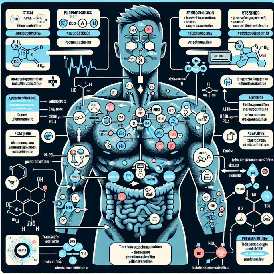 Caractéristiques Pharmacocinétique des stéroïdes injectables avec différents modes d'administration