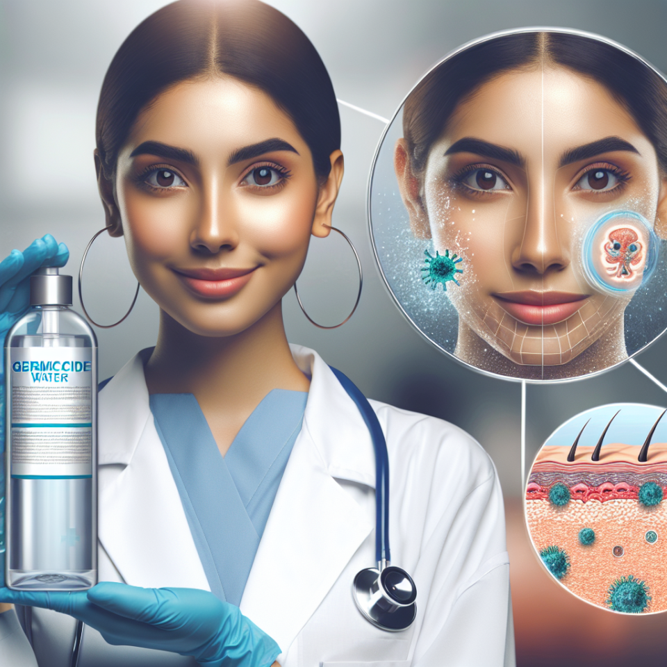 Prévention des problèmes cutanés lors d'une cure d'oxymétholone avec l'Eau Germicide