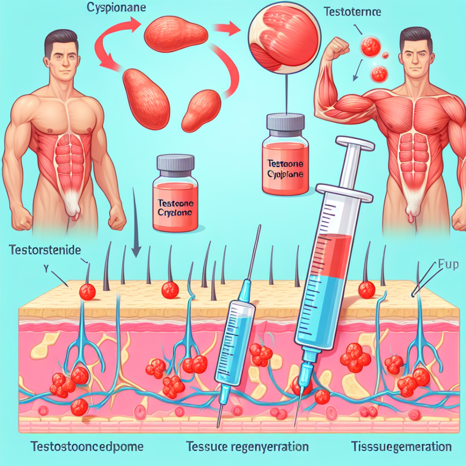 Comment le cypionate de testostérone affecte la régénération tissulaire