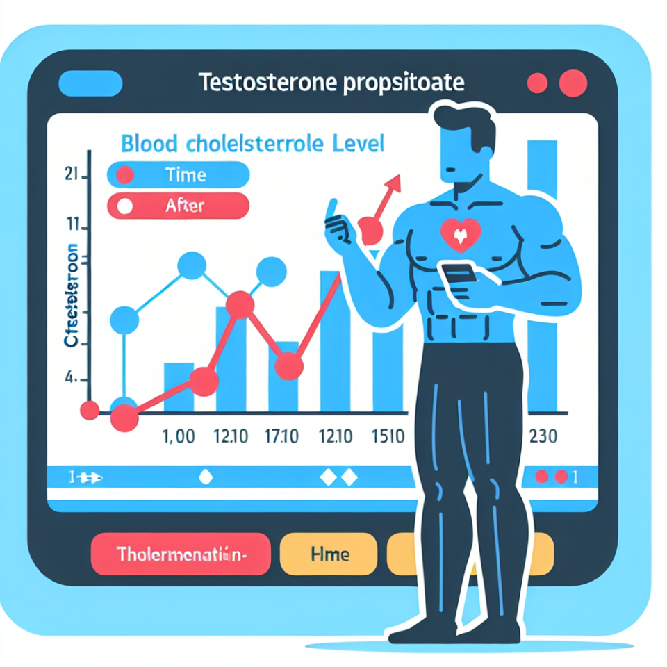 Effet du propionate de testostérone sur le taux de cholestérol sanguin