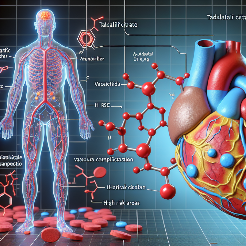 Le citrate de tadalafil (Cialis générique) et les risques de complications vasculaires