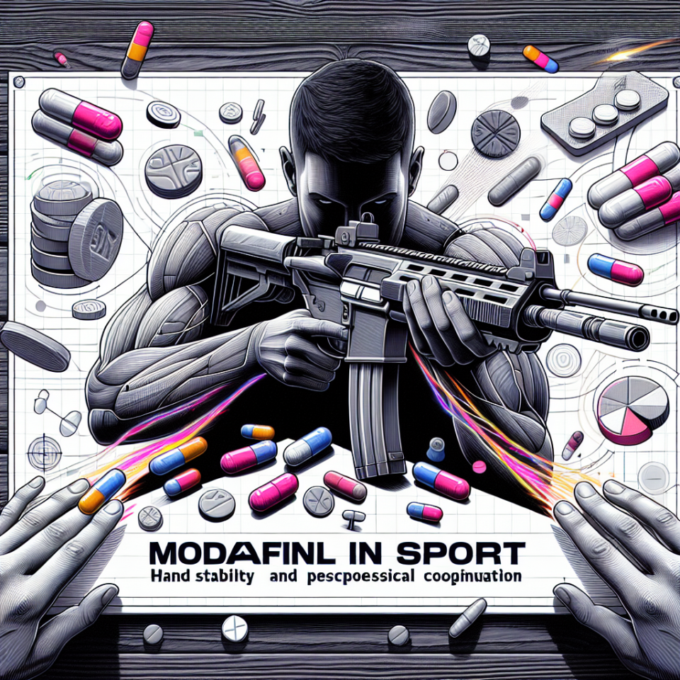 Modafinil dans le tir sportif : Stabilité des mains et coordination psychophysique