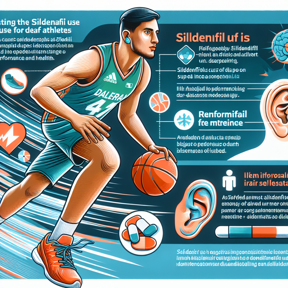 Sildénafil et risques potentiels pour les sportifs malentendants