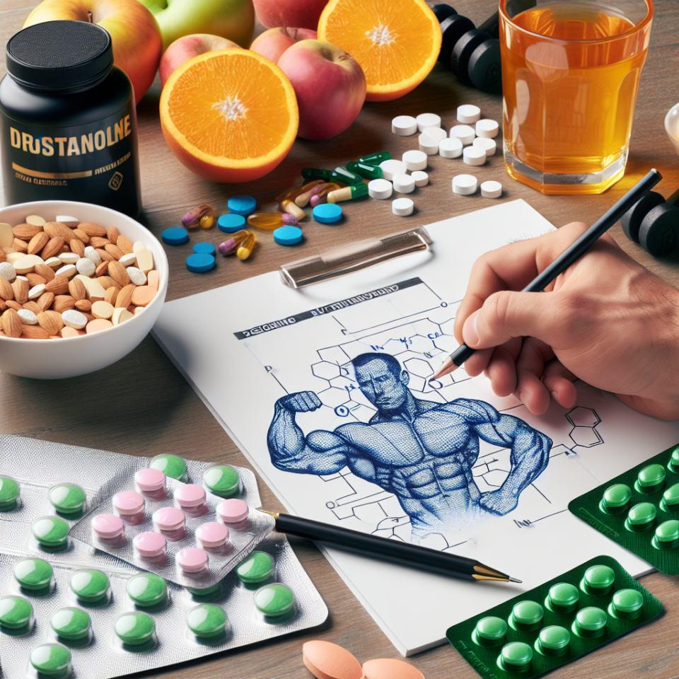 Stratégie nutritionnelle pendant le stage de Drostanolone comprimés : macro et micro
