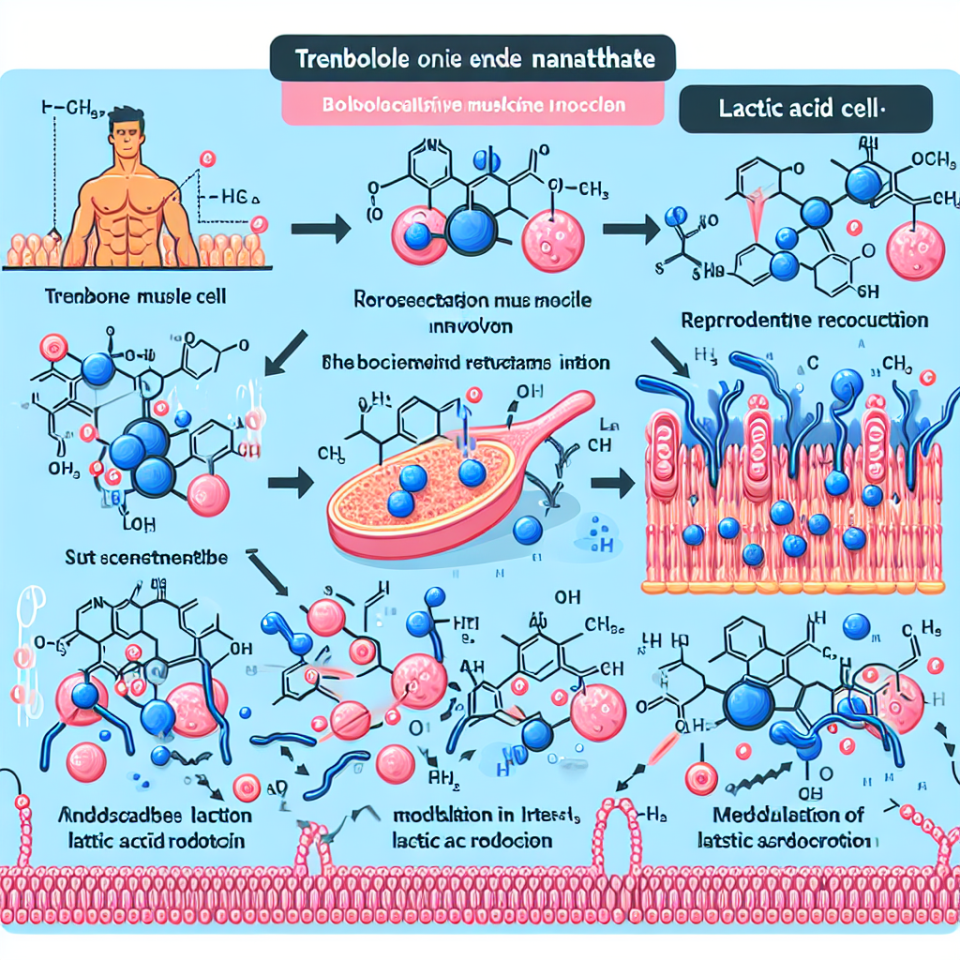 Comment l'Enanthate de trenbolone affecte-t-il la production d'acide lactique dans le muscle