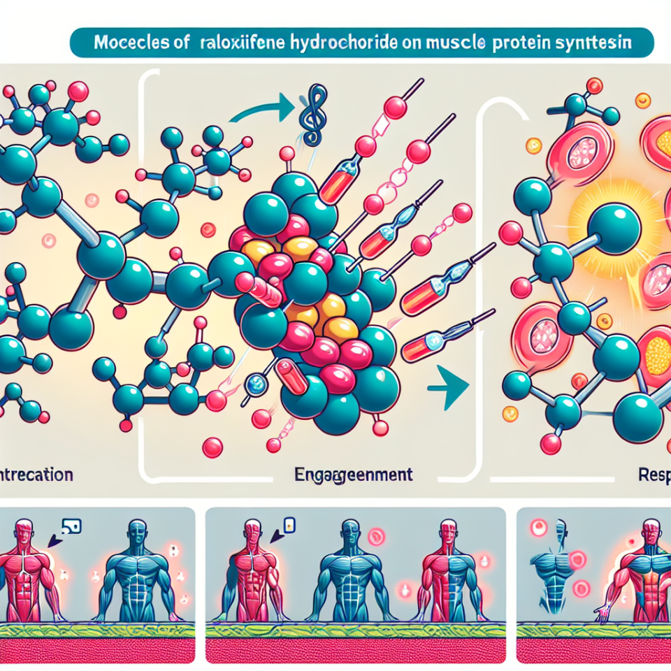 Effet du chlorhydrate de raloxifène sur la synthèse des protéines musculaires
