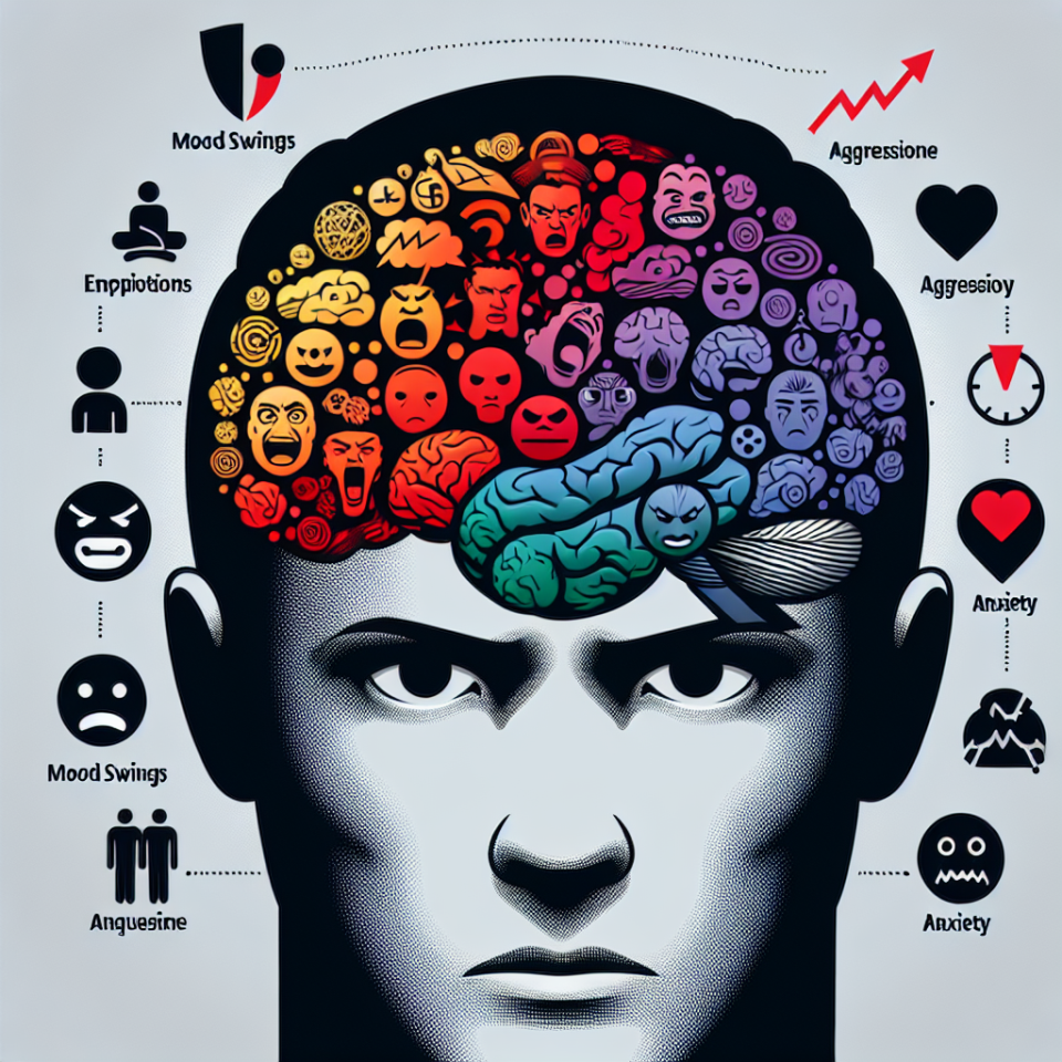 Effets psychologiques de l'utilisation Acétate de trenbolone