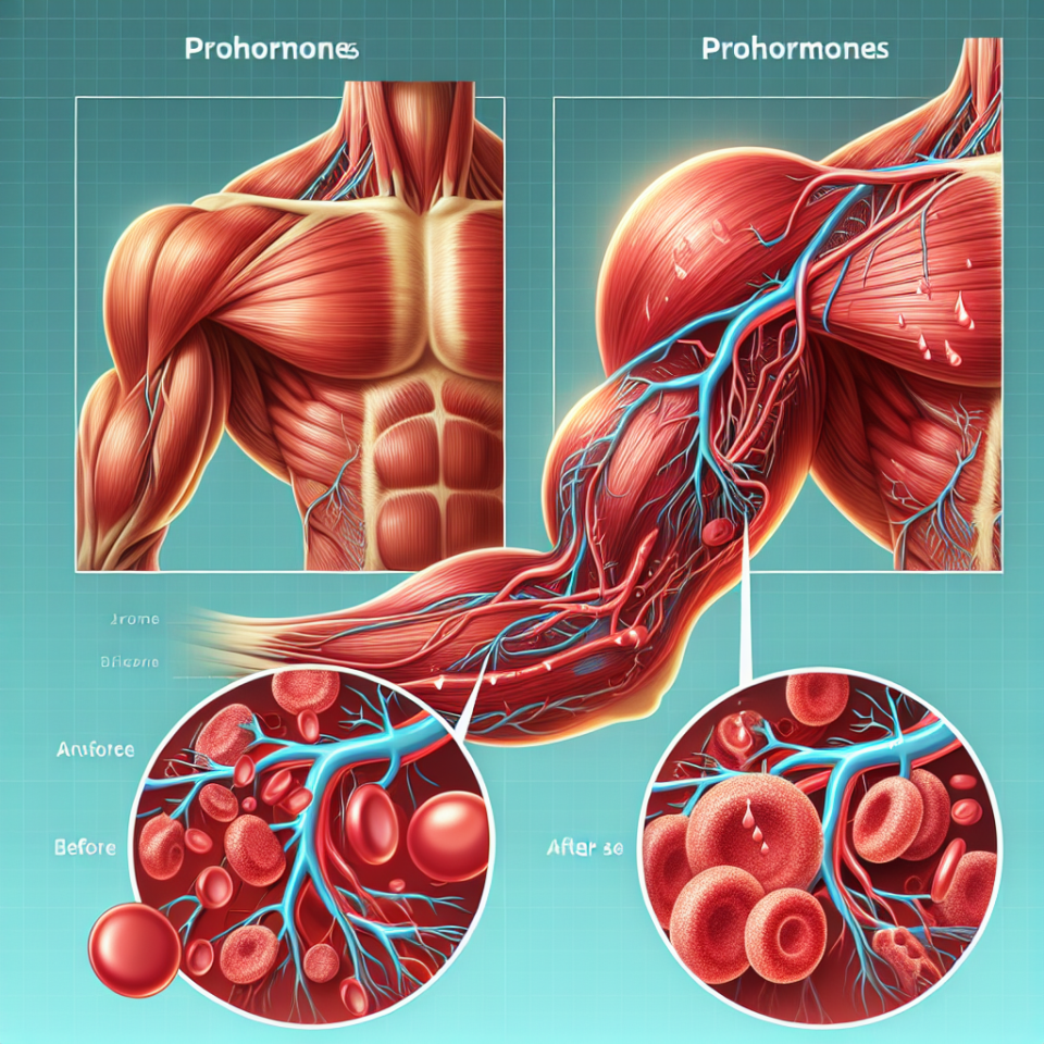 Influence de Prohormon sur l'irrigation sanguine des muscles