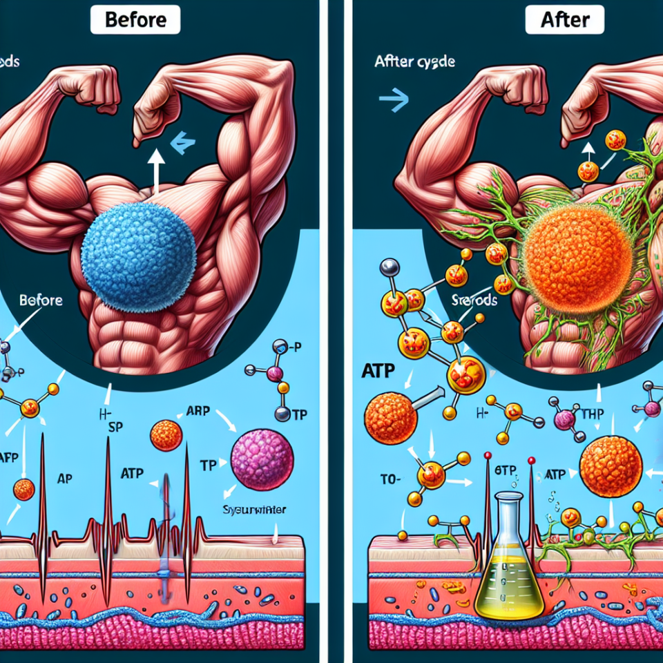 Comment une cure de stéroïdes affecte le taux d'ATP musculaire
