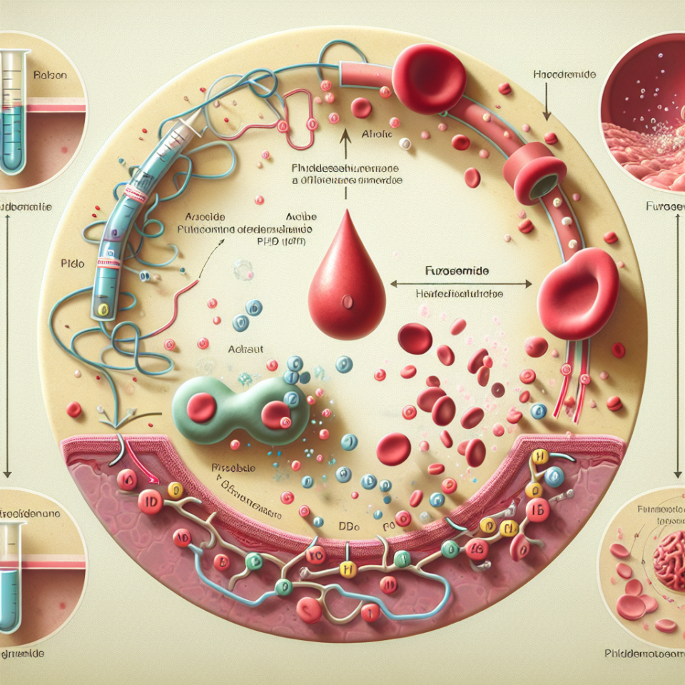 Furosémide et modifications de l'équilibre acido-basique du sang