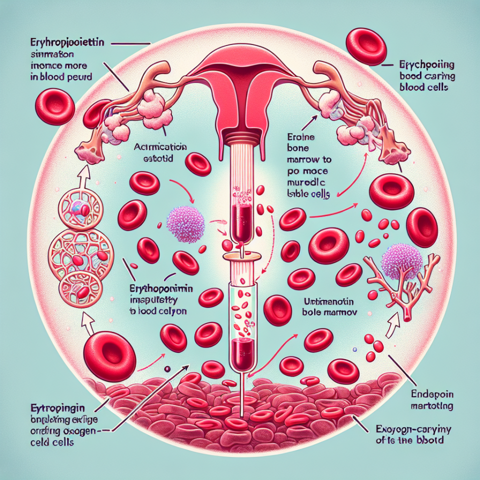 L'érythropoïétine et son effet sur l'augmentation du transport d'oxygène