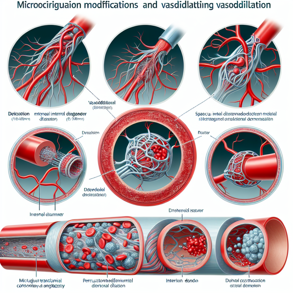 Modifications de la microcirculation et vasodilatation pendant la PCT