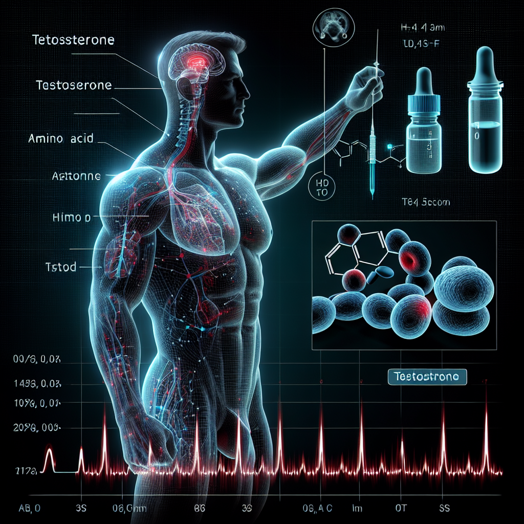 Testostérone et profil sanguin en acides aminés